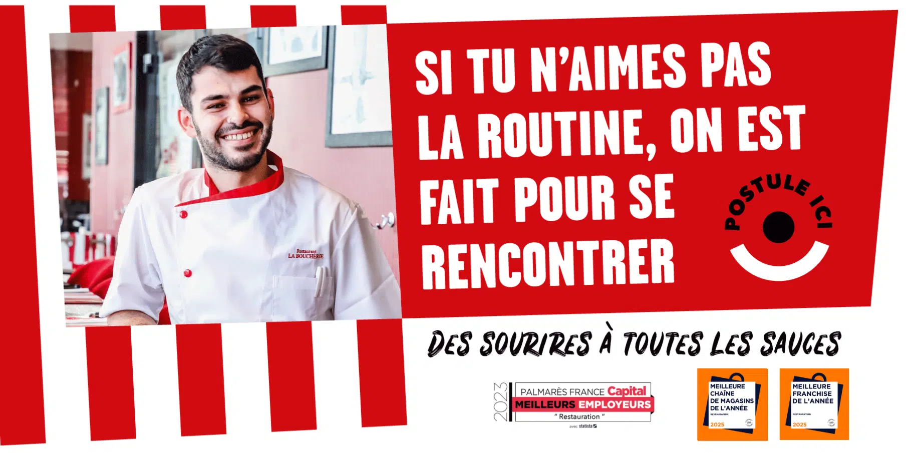 emploi la boucherie restaurant